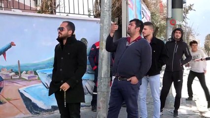 Fırtına Minarenin Kubbesini Böyle Uçurdu, O Anlar İHA Kamerasında