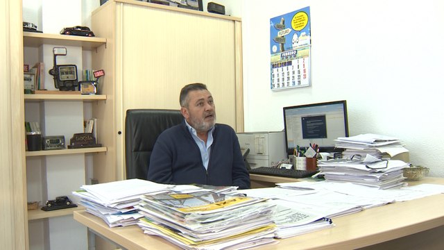 El presidente de la Federación Nacional del Taxi, Julio Sanz