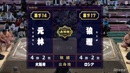 Motobayashi vs Roga - Hatsu 2020, Makushita - Day 13