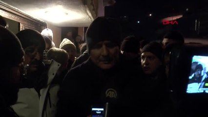 Van içişleri bakanı soylu, çığ bölgesinde felakete dair bilgiler verdi