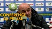 Conférence de presse Châteauroux - FC Chambly (0-3) : Nicolas USAI (LBC) - Bruno LUZI (FCCO) - 2019/2020