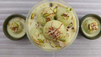 PISTACHIO RAS MALAI RECIPE BY DIYA'S HOME COOKING