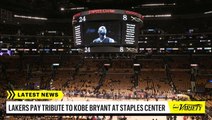Lakers Pay Tribute to Kobe Bryant at Staples Center