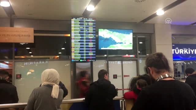 Sabiha Gökçen Havalimanı'nda uçağın pistten çıkması - Bazı yolcular otellere yönlendirildi