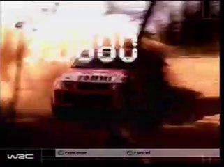 Race game WRC PlayStation 2 demo