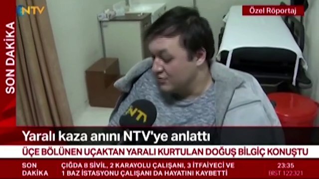 Sabiha Gökçen'deki kazadan yaralı kurtulan yolcu anlattı: Gerçekten kötü olanlar vardı, durumu daha iyi olanlar yardım etmeye çalıştı