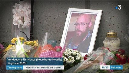 "Mon fils s'est suicidé au travail" : la mère d'un employé de supermarché témoigne