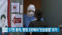 [YTN 실시간뉴스] 17번 환자, 병원 3곳에서 '단순발열' 귀가 / YTN