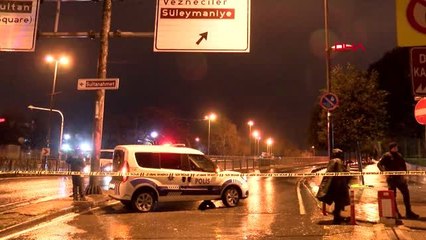 İbb binası önünde şüpheli paket hareketliliği