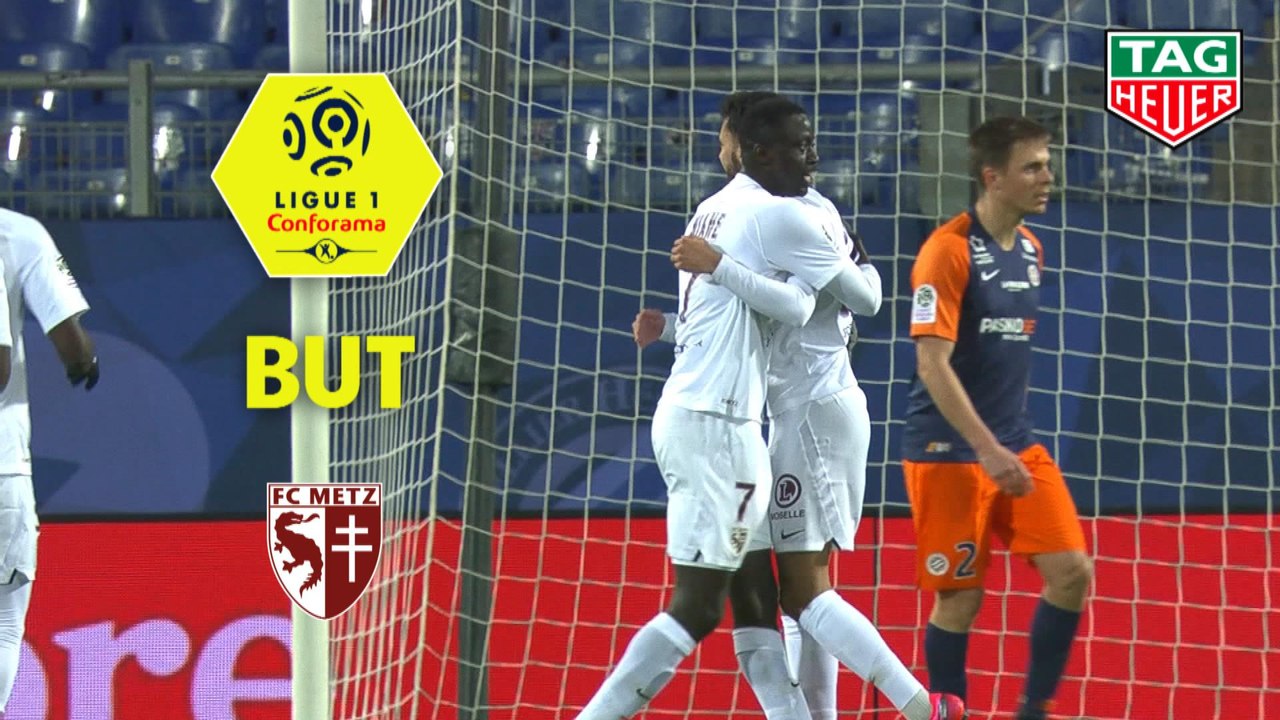 But Farid BOULAYA (80ème) / Montpellier Hérault SC - FC Metz - (1-1) - (MHSC-FCM) / 2019-20