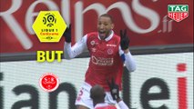 But Yunis ABDELHAMID (77ème) / Stade de Reims - OGC Nice - (1-1) - (REIMS-OGCN) / 2019-20