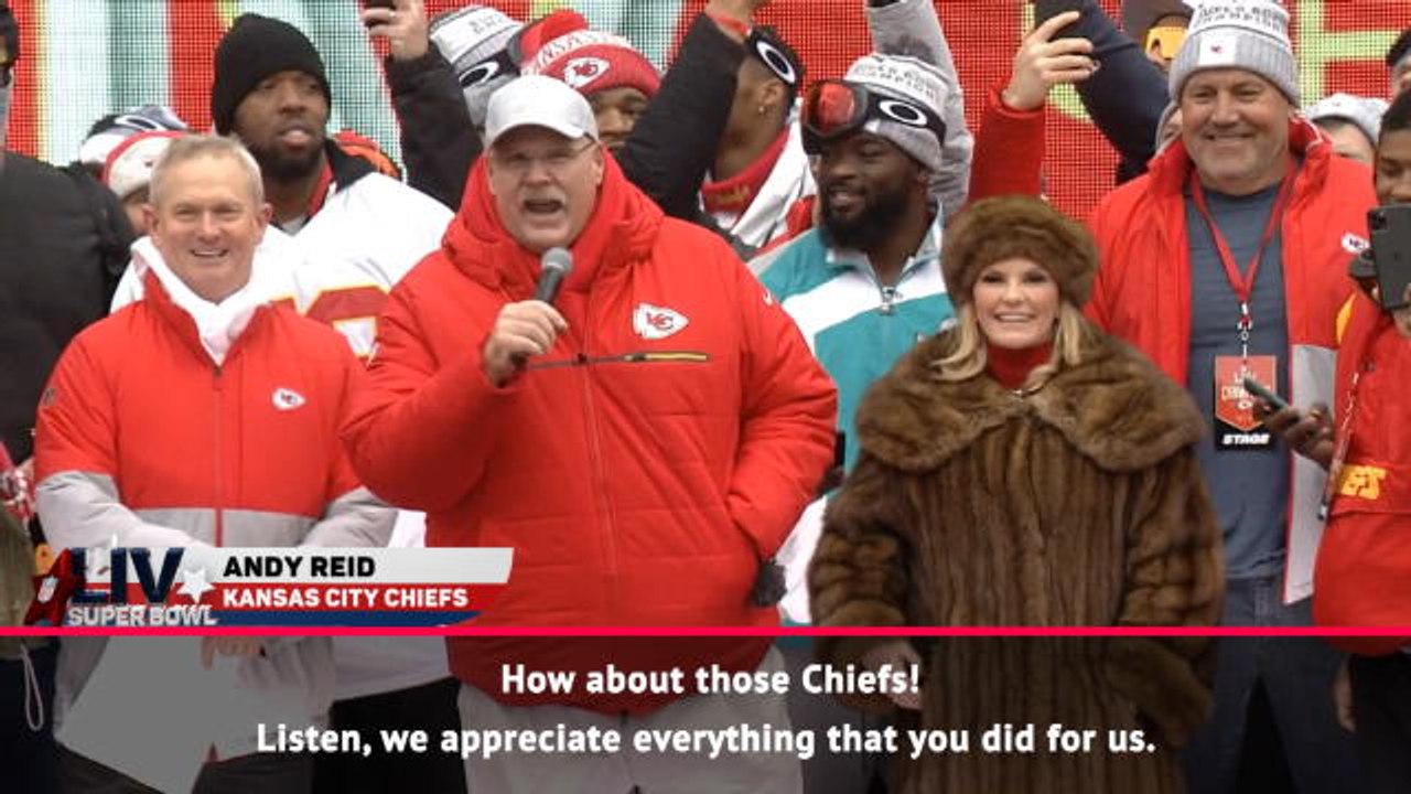 Kansas City Chiefs welcomed home