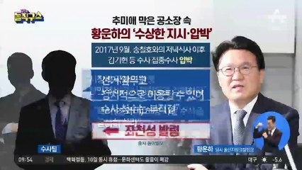 황운하의 ‘수상한 지시·압박’…“정보경찰 밥값 못해”