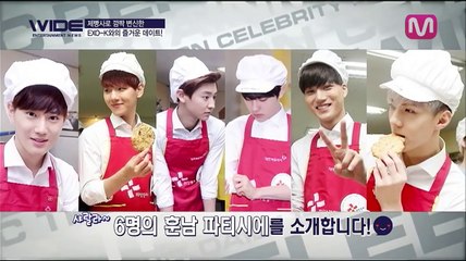 [ENGSUB]Baking cookies with EXO-K's_HD