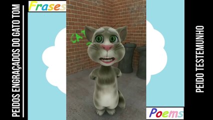 Peidos engraçados do gato tom: Peido testemunho, para honra e glória! [Frases e Poemas]