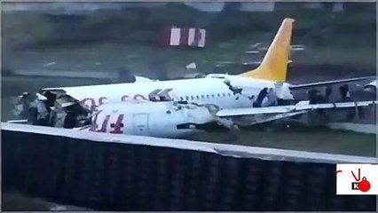 Uçağın pistten çıkmasının ardından telsiz konuşmaları ortaya çıktı