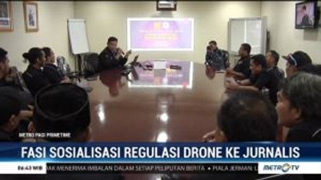 FASI Sosialisasikan Regulasi Penerbangan Drone ke Jurnalis