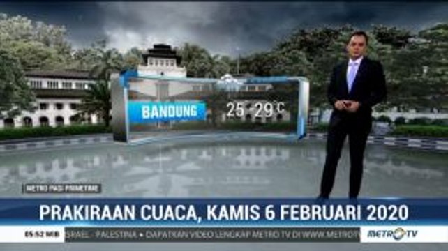 Prakiraan Cuaca, Kamis 6 Februari 2020