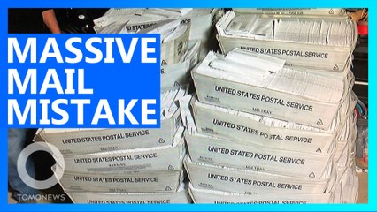 Couple receives 55,000 pieces of post in a massive mailing mistake