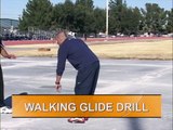 Backwards Walking Drills for Shot Put (Glide Technique)