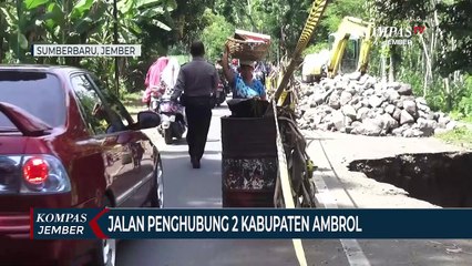 Jalan Penghubung 2 Kabupaten Ambrol