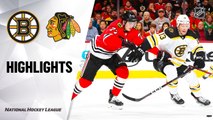 NHL Highlights | Bruins @ Blackhawks 2/5/20