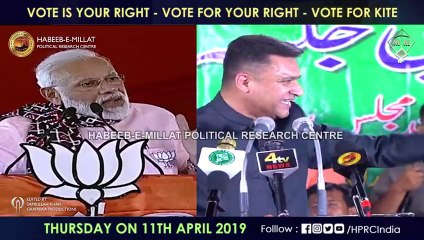 Akbar Owaisi very strong replied to Modi._HIGH