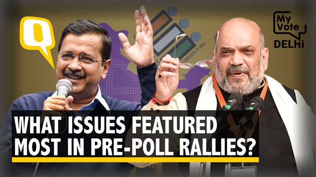Amit Shah vs Arvind Kejriwal: Glimpses From the Campaign Trail for Delhi Polls