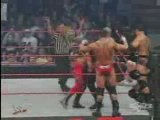 Goldberg  RVD  HBK VS. Batista  Randy Orton  Kane  Raw 2004