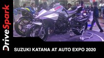 Suzuki Katana at Auto Expo 2020 | Suzuki Katana  First Look, Features & More