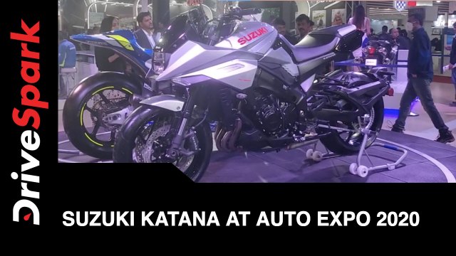 Suzuki Katana at Auto Expo 2020 | Suzuki Katana First Look, Features & More
