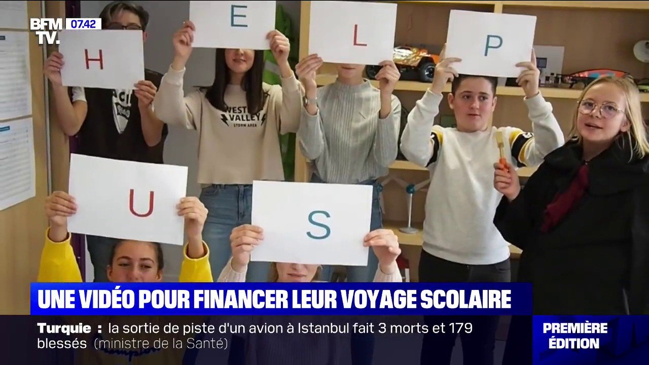 Ces collégiens réalisent une vidéo pour finance...