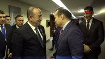 Çavuşoğlu, türk konseyi genel sekreteri baghdad amreyev ile görüştü