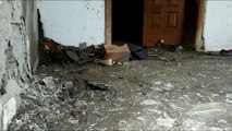 Ora News - Shikoni pamjet nga shpërthimi me tritol në banesën e ish-basketbollistit në Shkodër