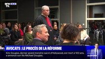 En guise de protestation, des avocats parodient un faux procès de la réforme des retraites