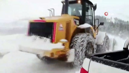 Erzincan’da Kar Yağışı ve Çığ Uyası