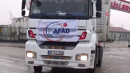 Elazığ'daki depremzedeler için Kilis’ten konteynerler gönderiliyor