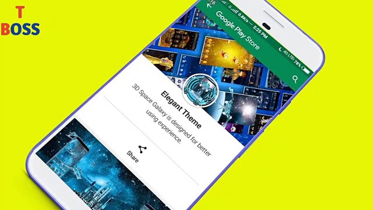 Best launcher with Amazing 3D theme for smartphone