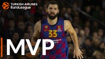 Turkish Airlines EuroLeague Regular Season Round 23 MVP: Nikola Mirotic, FC Barcelona