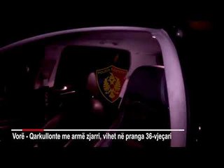 Qarkullonte me armë zjarri me vete, pranga 36-vjeçarit