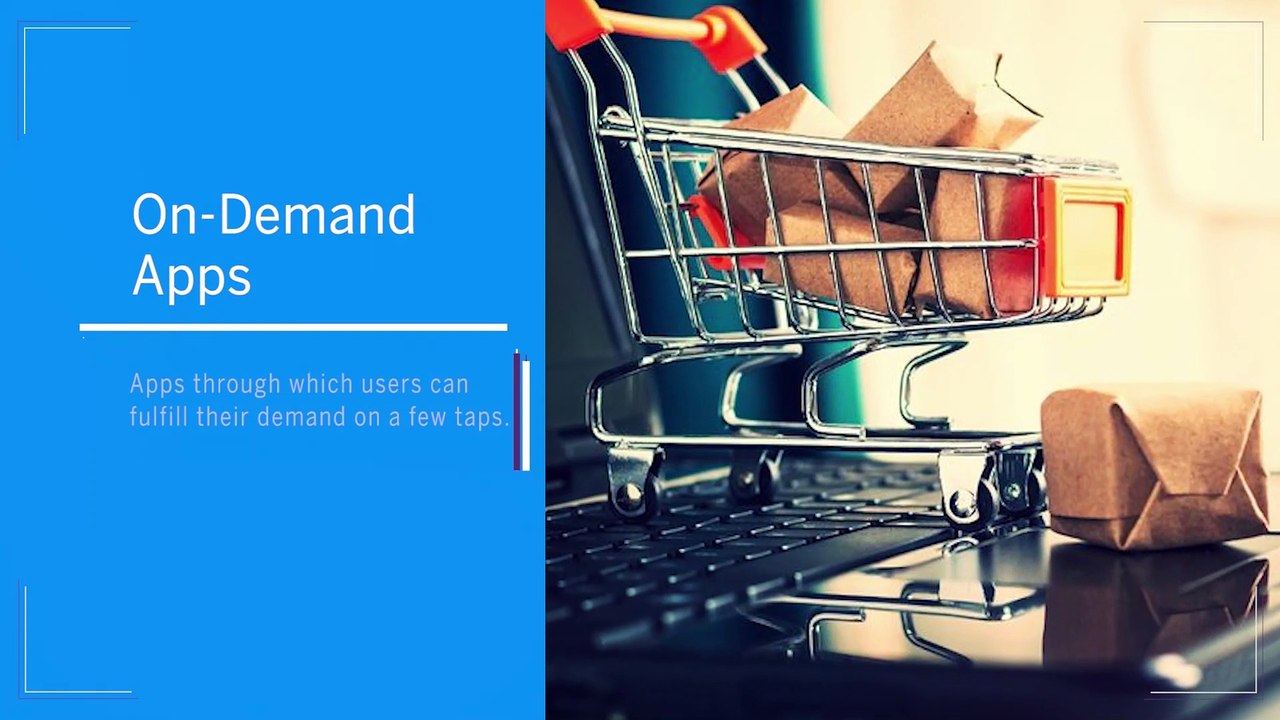 On-Demand app development part - 1