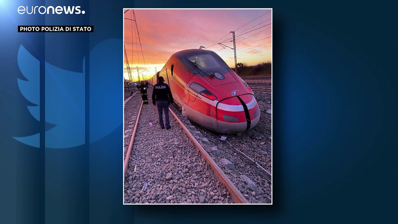 Accident de train mortel en Italie : deux morts et une trentaine de blessés