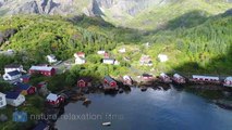 FLYING OVER NORWAY (4K UHD) 1HR Ambient Drone Film   Music by Nature Relaxation™ for Stress Relief