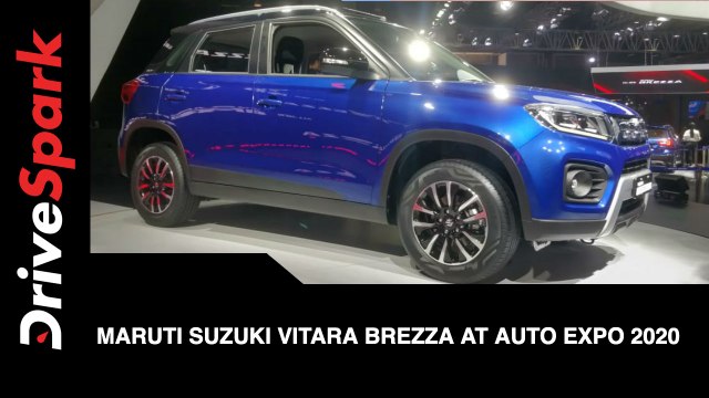 Maruti Vitara Brezza at Auto Expo 2020 | Maruti Vitara Brezza First Look, Features & More