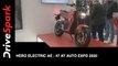 Hero Electric AE-47 Electric Motorcycle at Auto Expo 2020 | First Look, Features & More