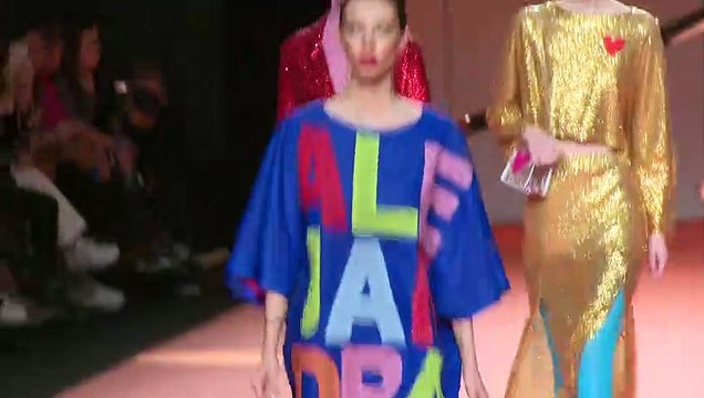 Alejandro Rubio desfila para Ágatha Ruiz de la Prada en la MBFWM