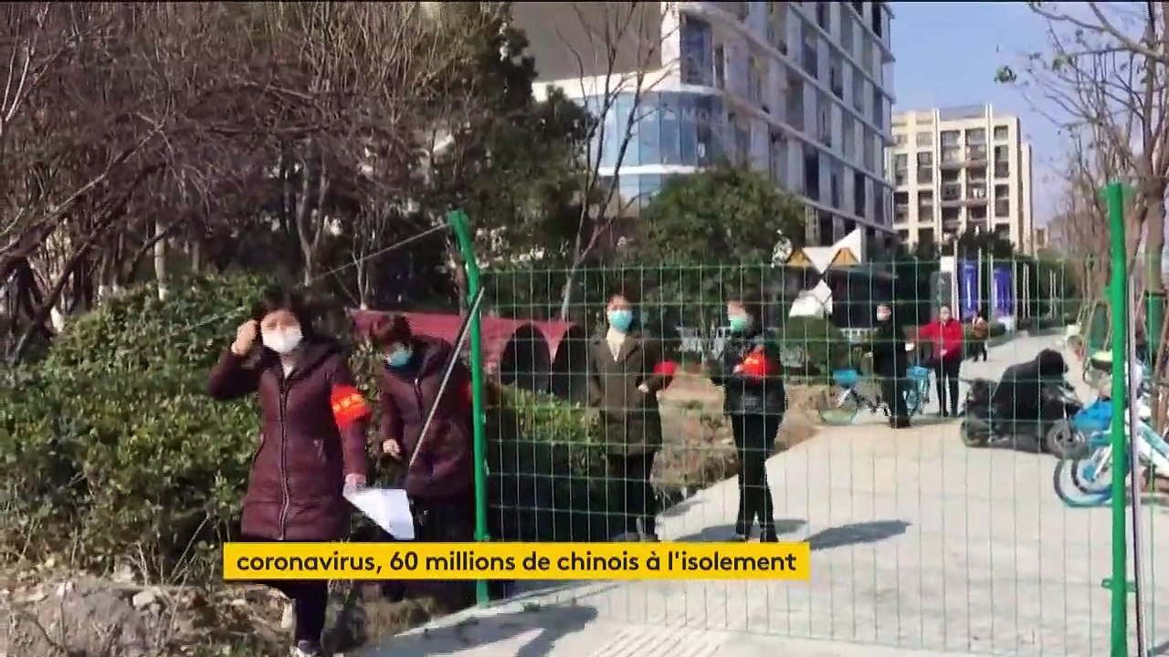 Coronavirus : l'épidémie progresse en Chine et le confinement de la population s'étend