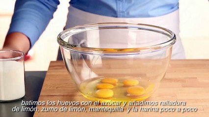 Receta de bizcocho de limón