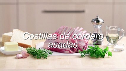 Receta de costillas de cordero asadas