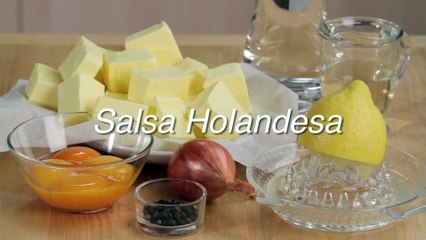 Receta de salsa holandesa